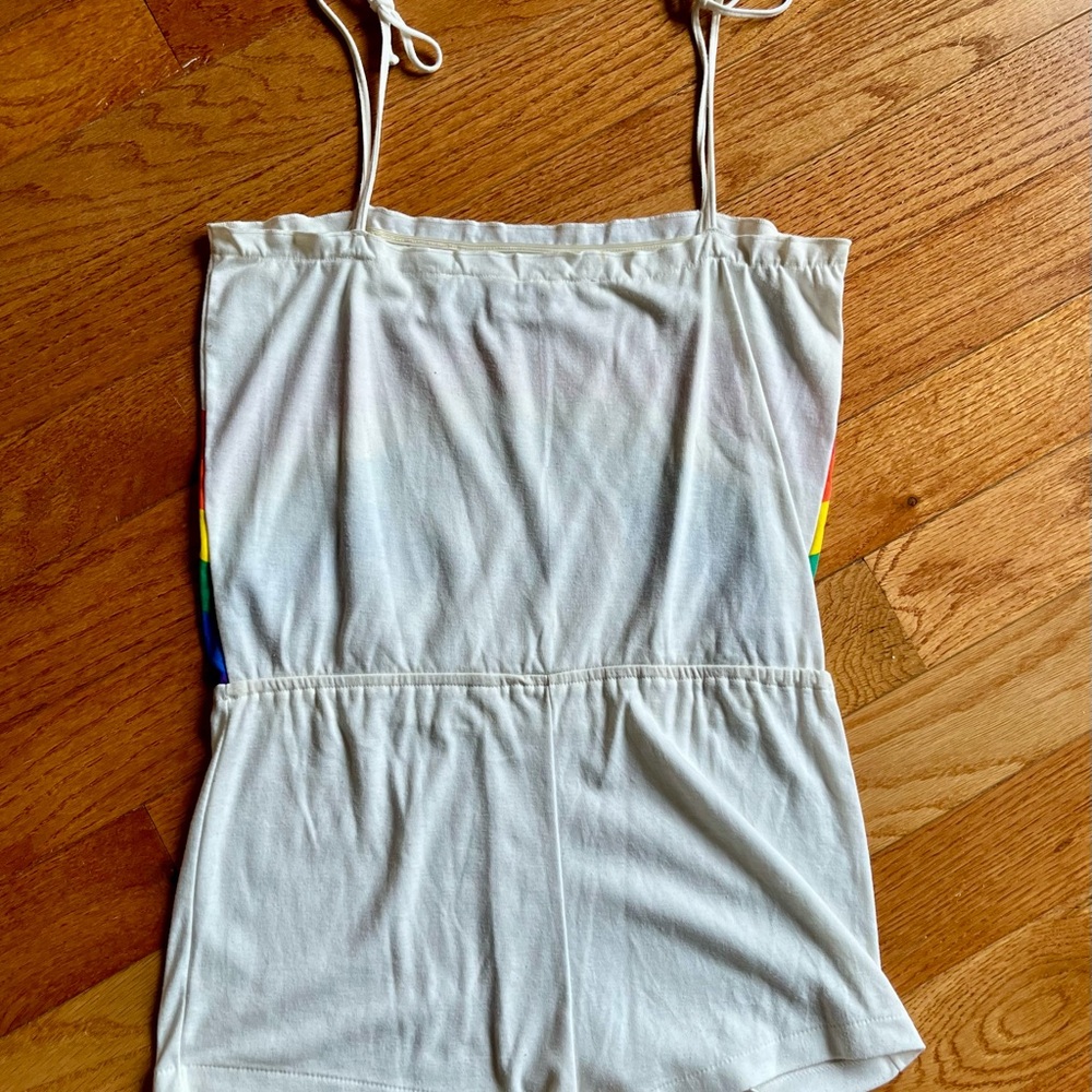 Rare 70s/80s Eclipse Unicorn Rainbow Romper - image 8
